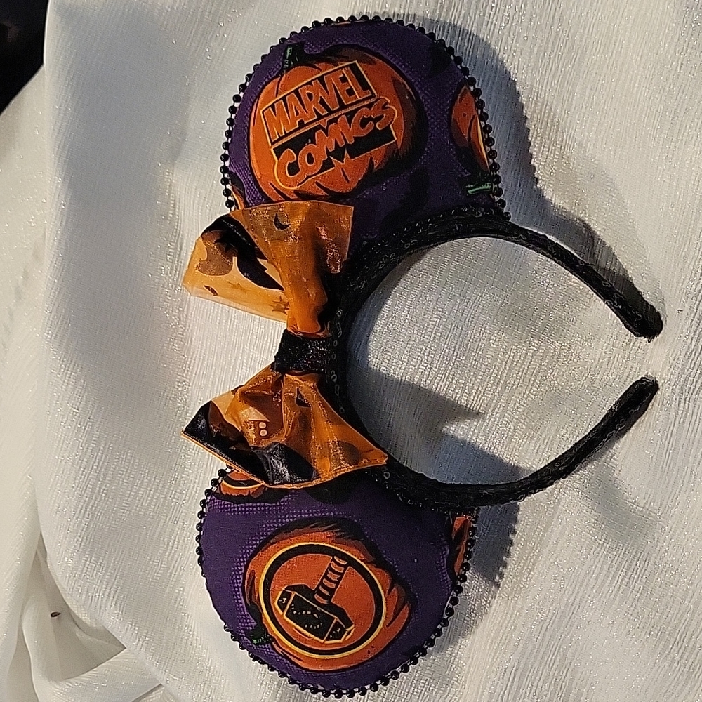 Halloween Marvel Minnie Ears Headband